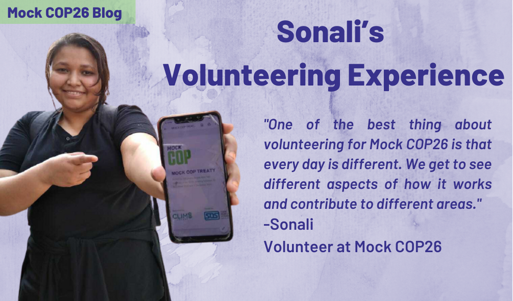 Go to the Sonali’s Volunteer Experience page